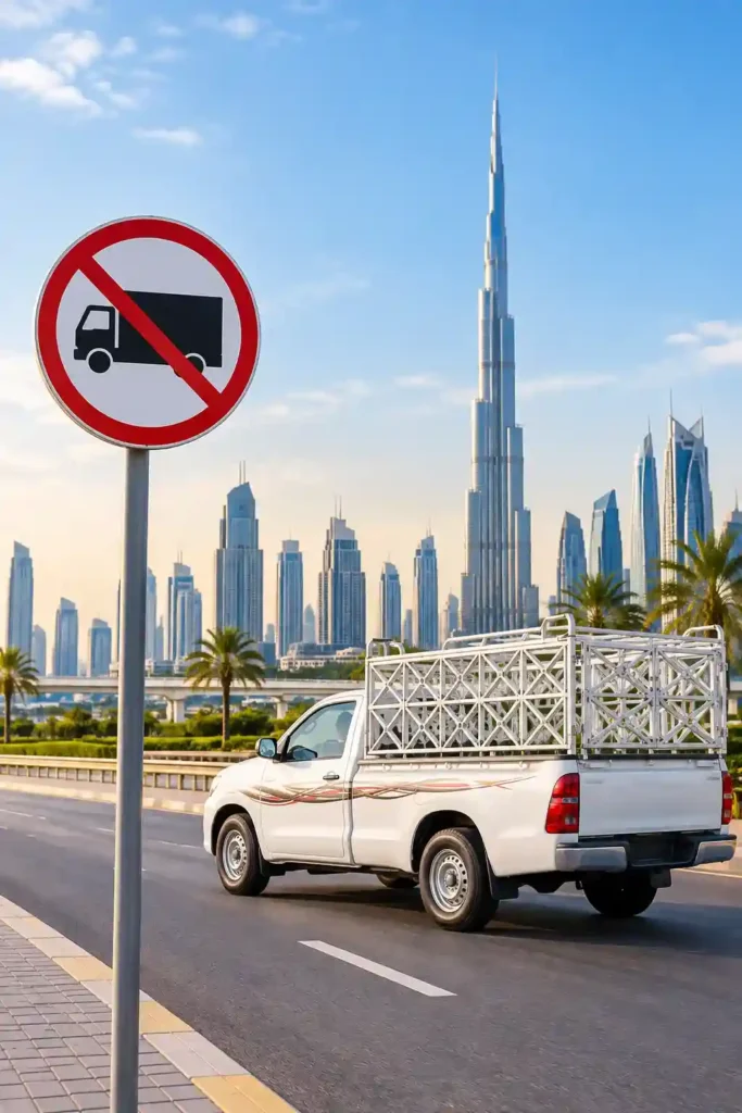 Dubai Truck Ban
